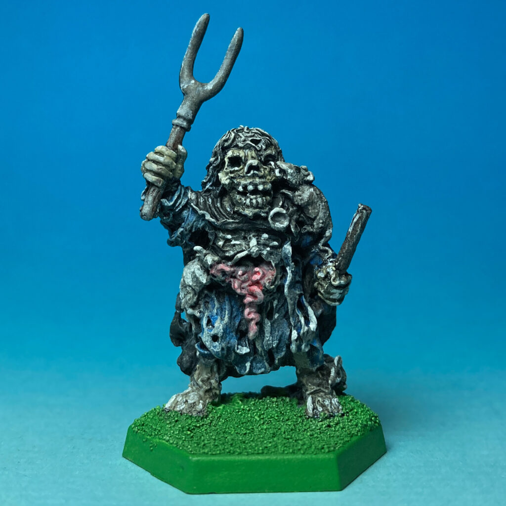 Q Series - Zombie with Pitchfork