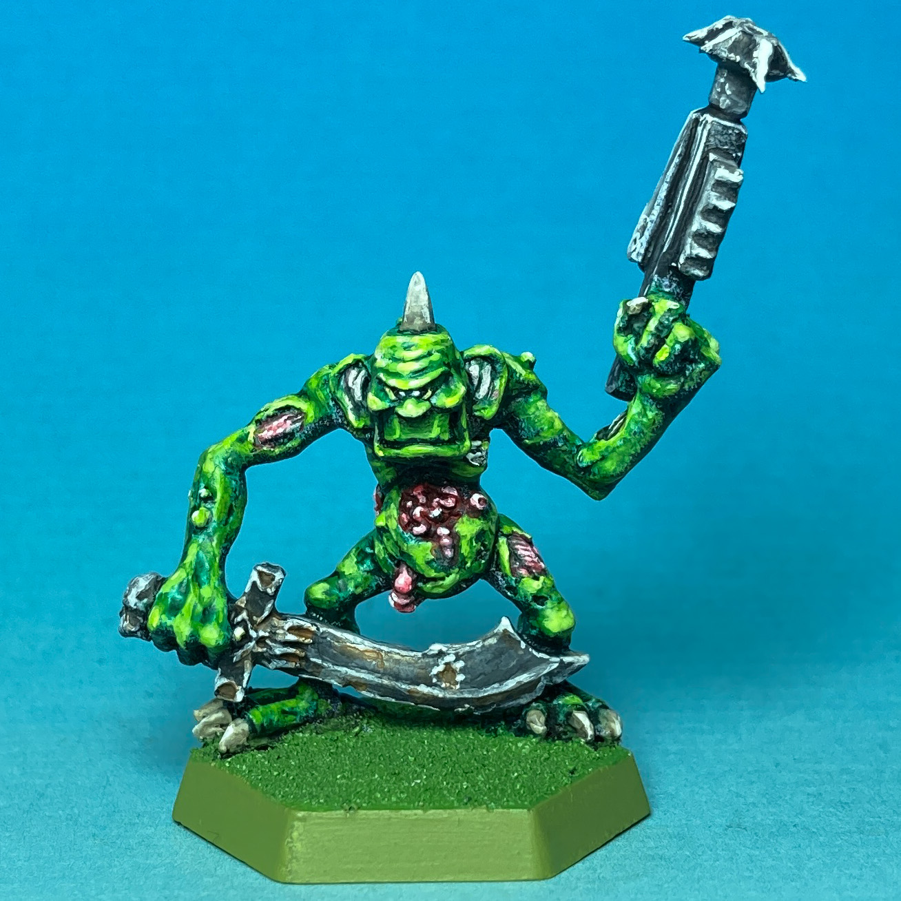 Plaguebearer Vomitgrot with Graviton Gun