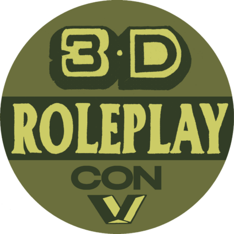 3-D Roleplay Con V Logo