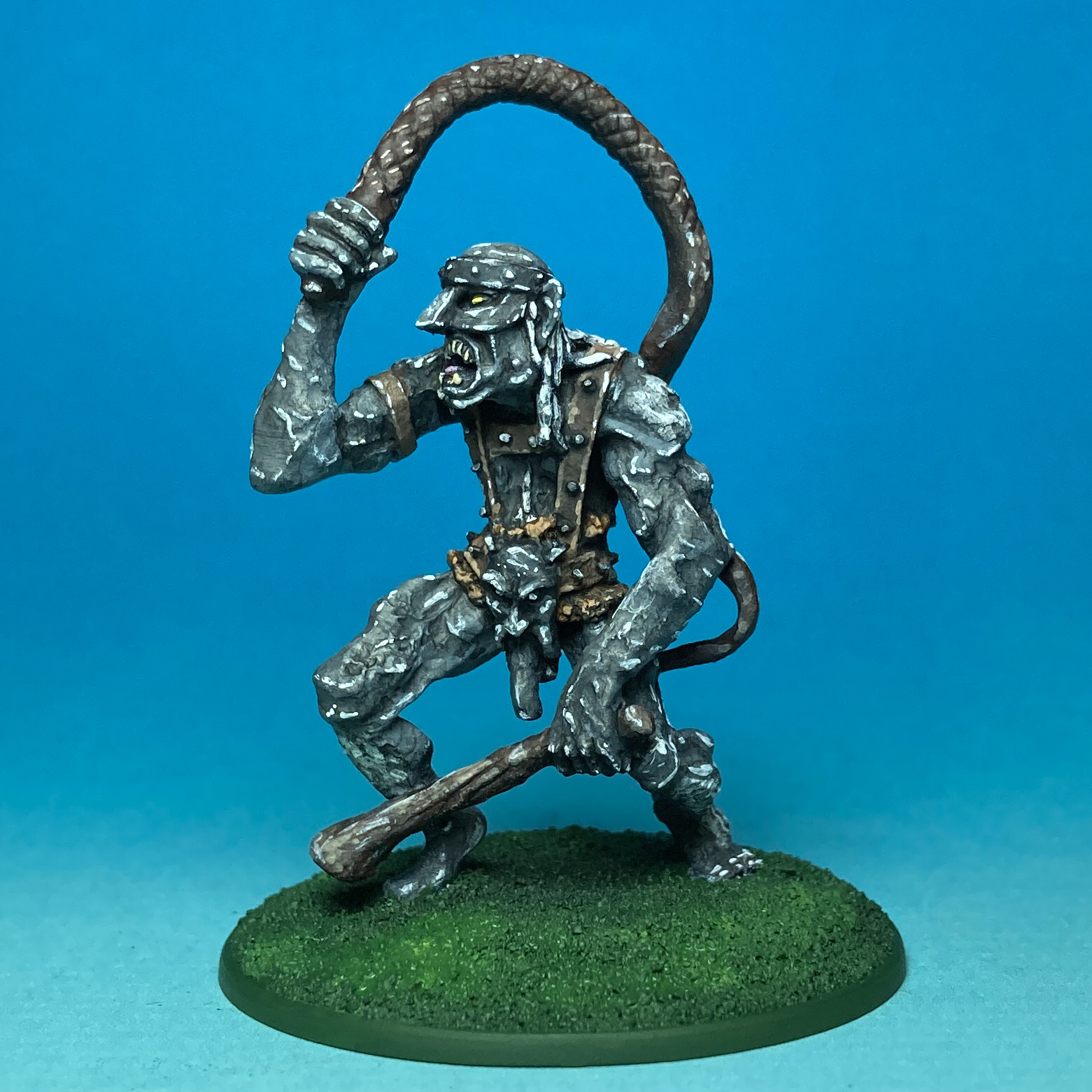 Troll Discipline Master with Whip