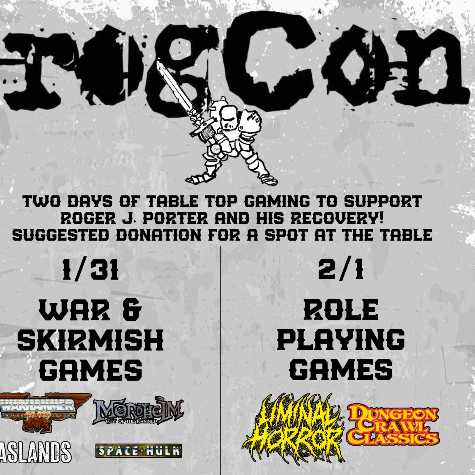 RogCon @ Dark Future, Plus Thoughts on WH40K: Rogue Trader